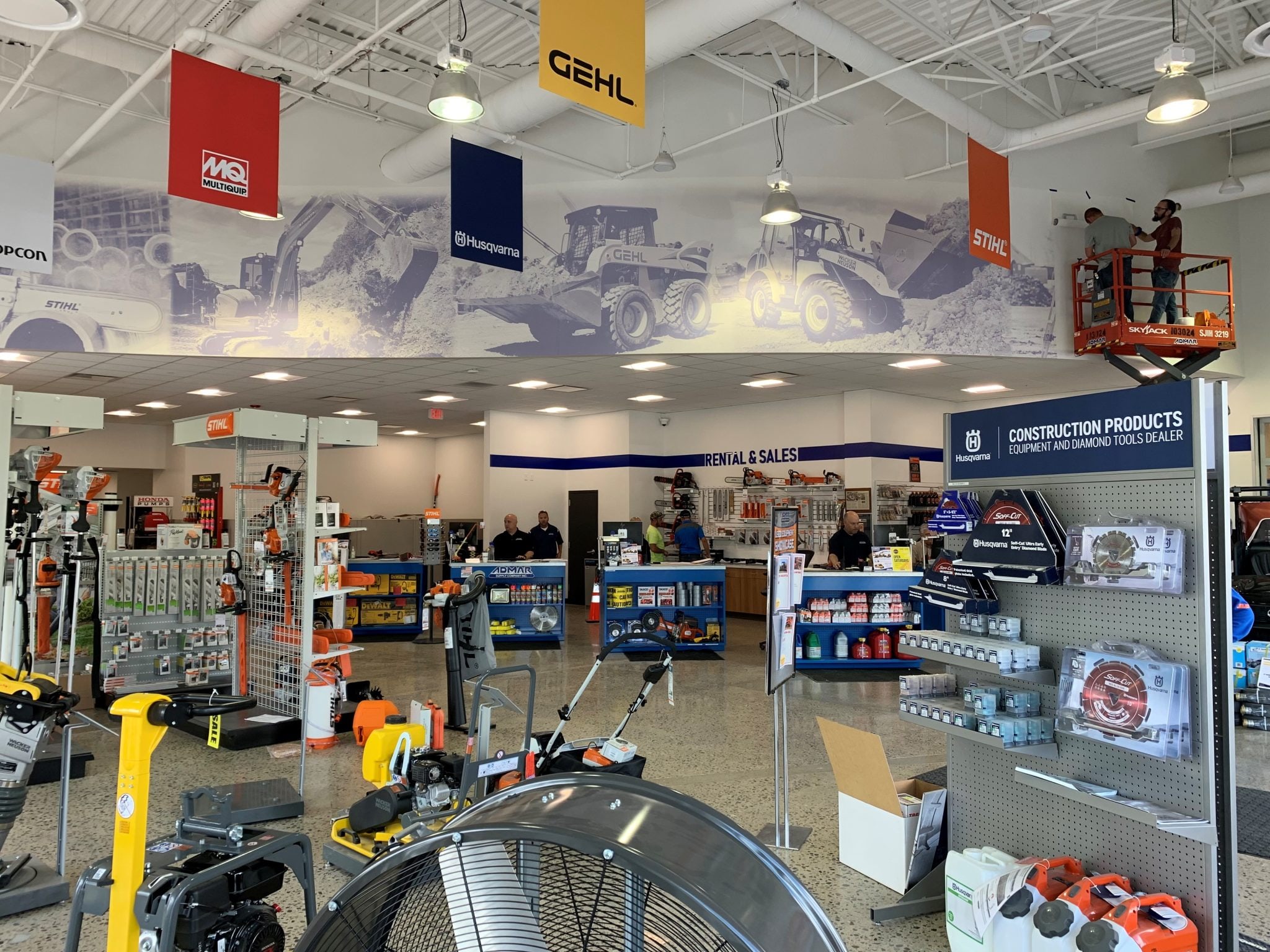 Quality Parts for Construction Equipment ADMAR