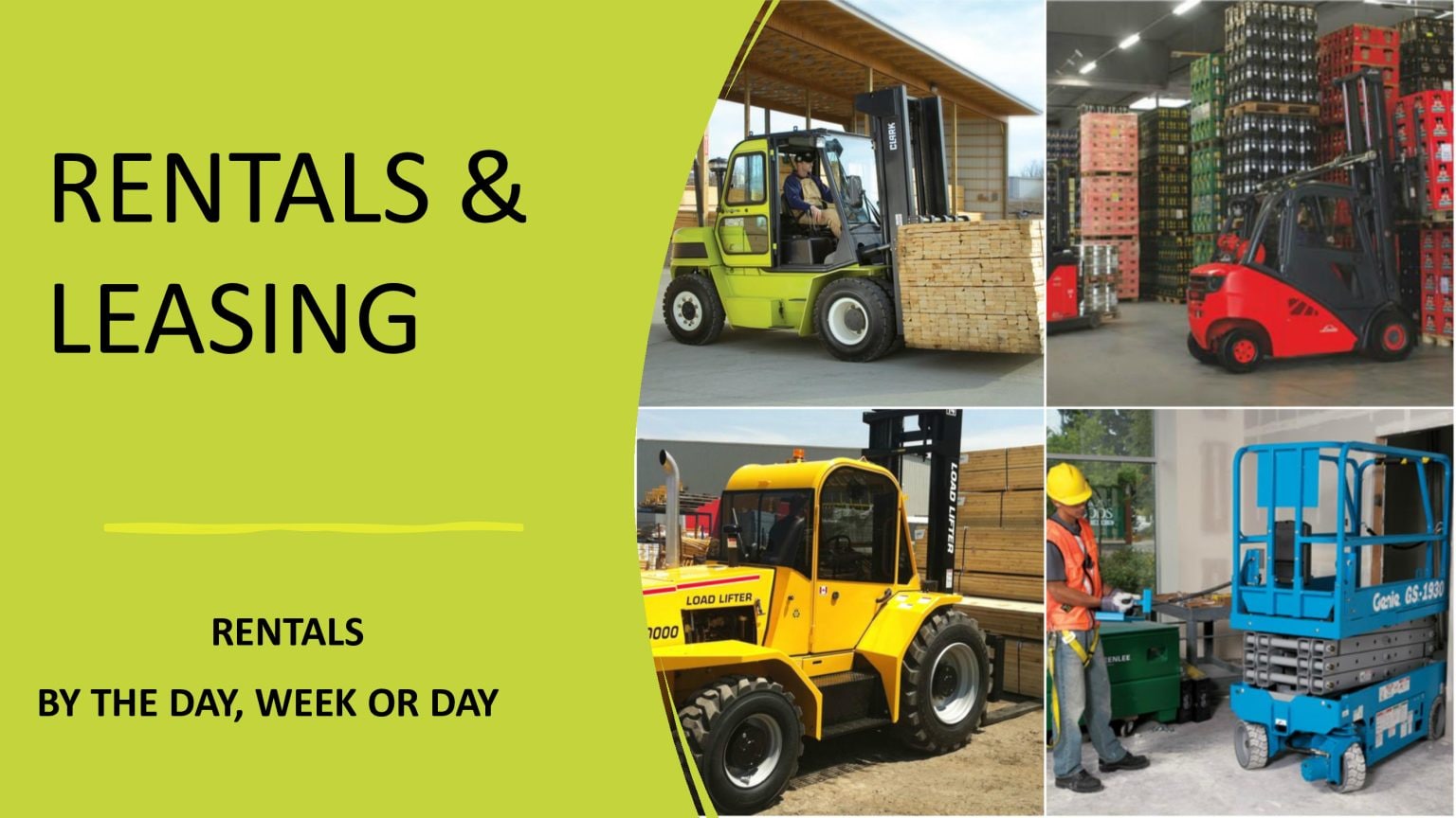 Rent or Lease New/Used Forklifts/Lift Trucks Buffalo and WNY