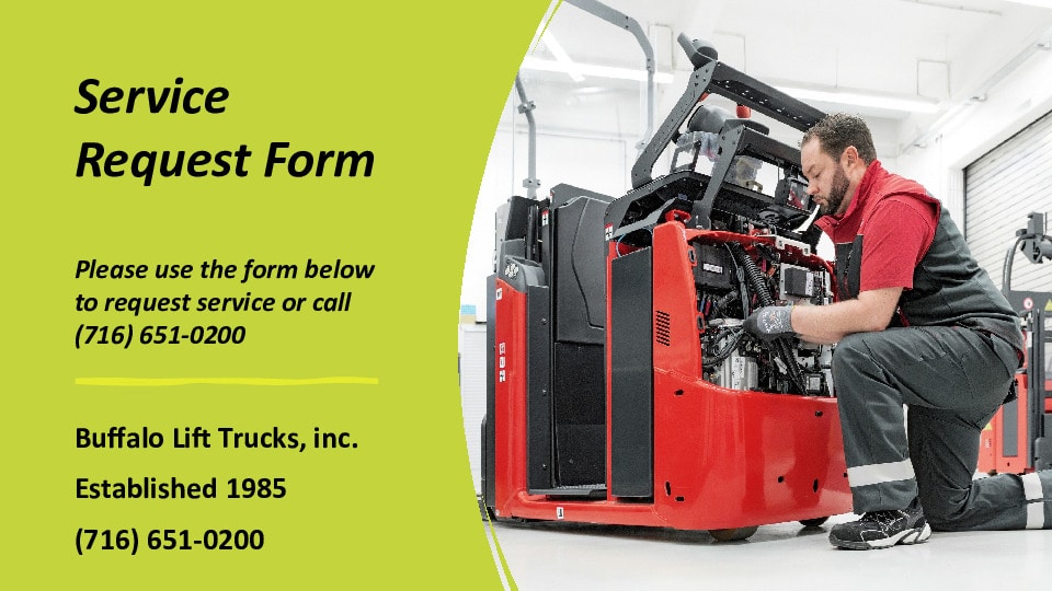 Equipment services Buffalo Lift Trucks in Depew, NY.