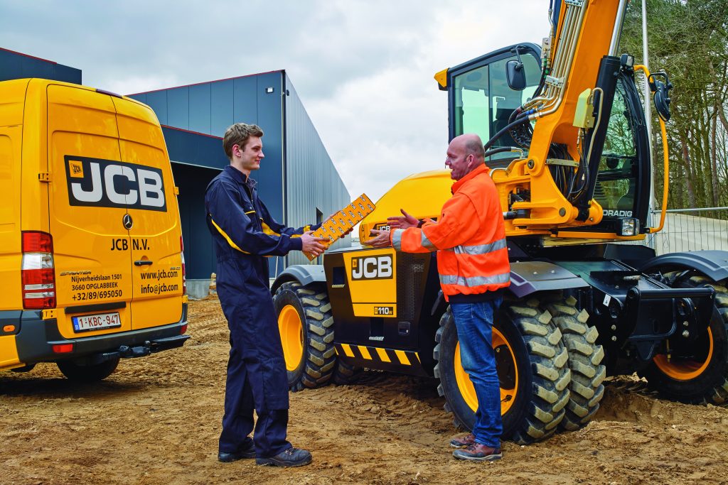 JCB Parts and Service Request in Mississippi