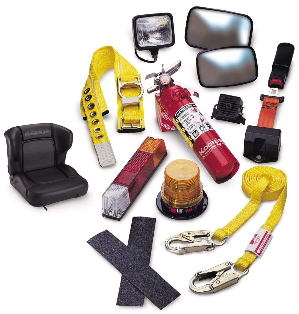 Forklift Safety Parts & Accessories Available at MHE Lift