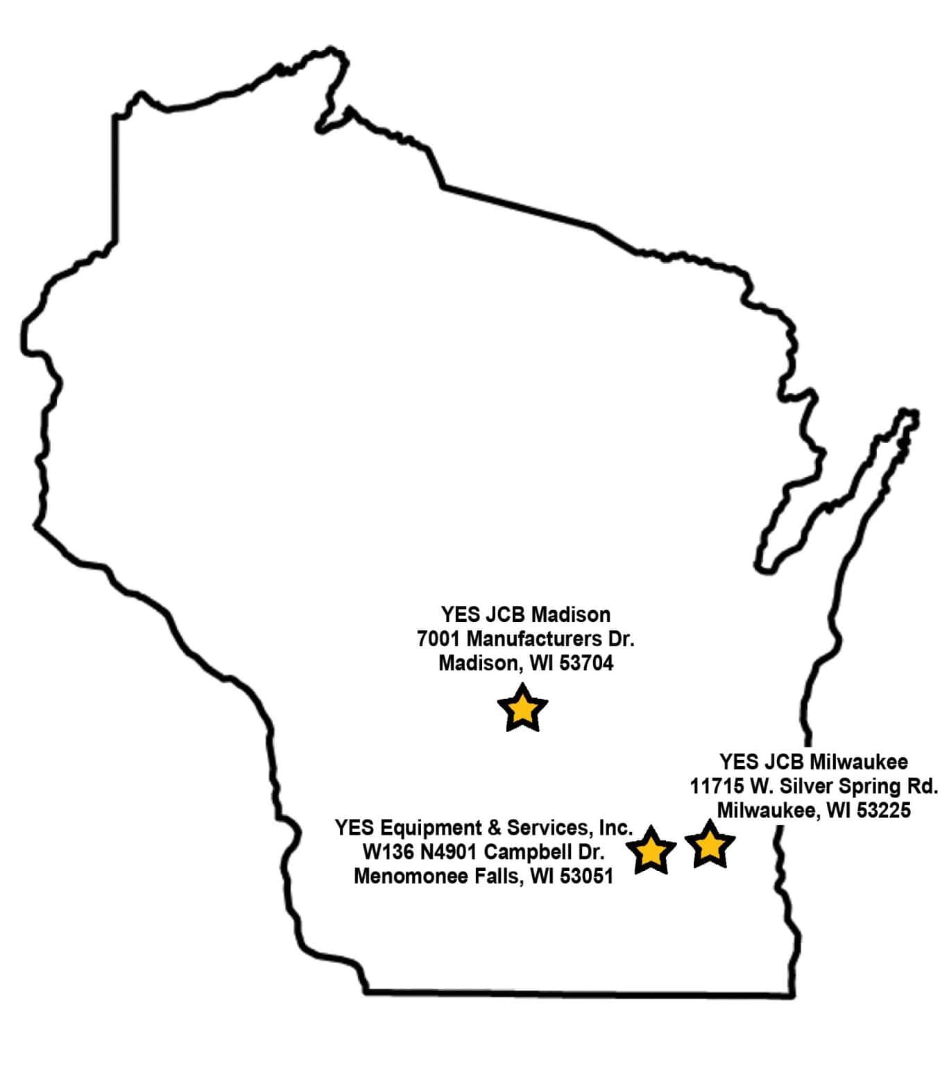 Locations Yale Equipment & Services Forklift Dealers in Milwaukee