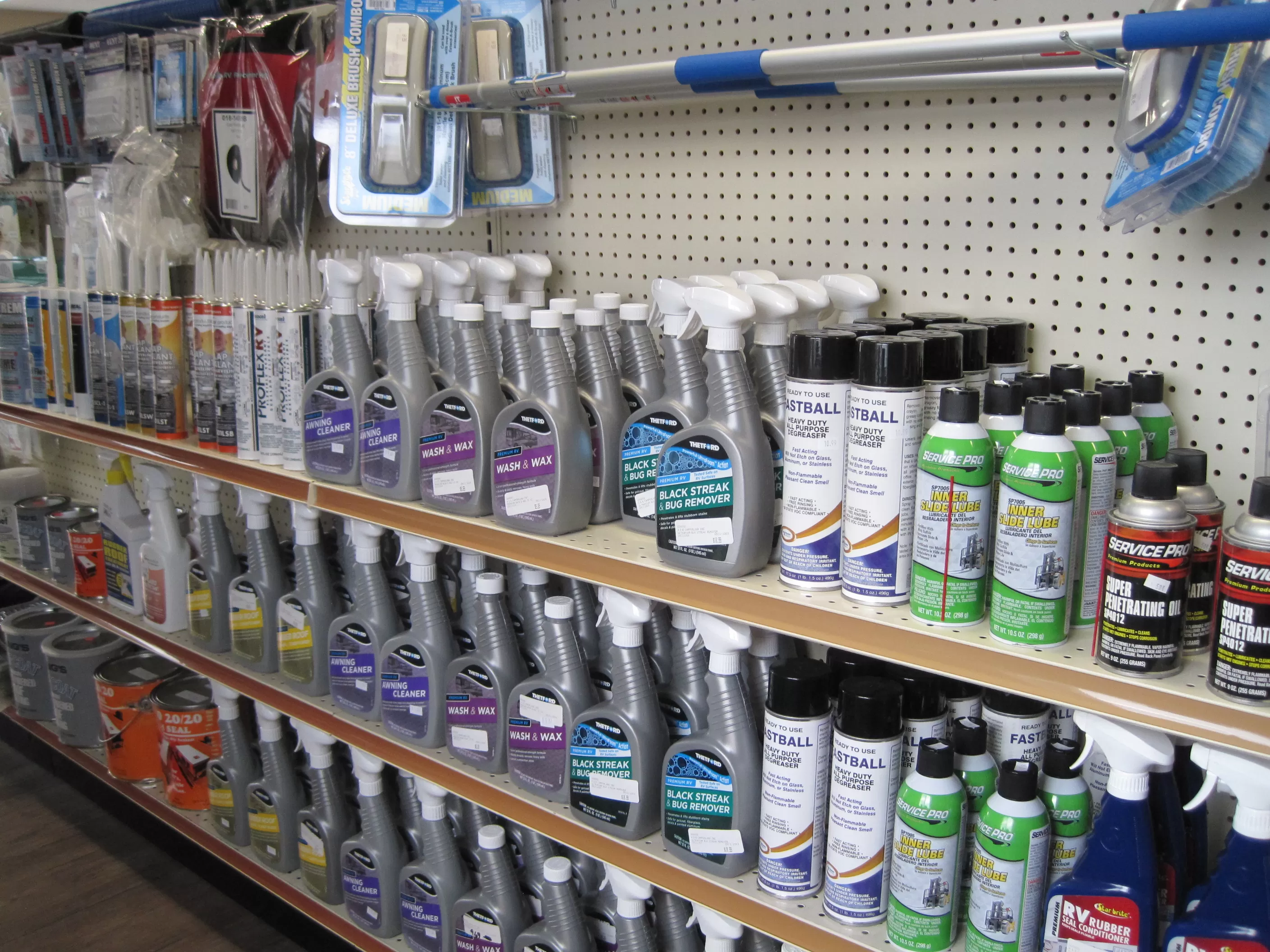 Camper parts store near me