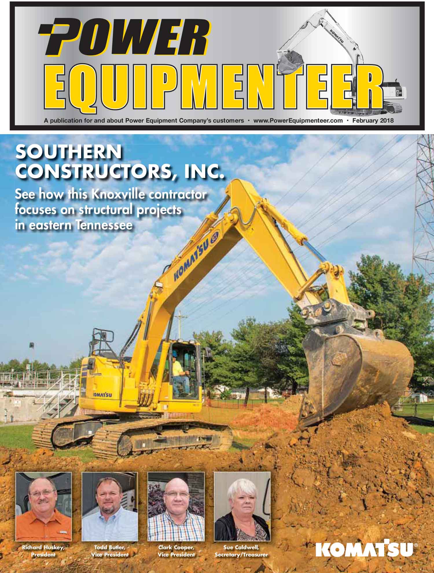 Heavy Equipment Dealers in Tennessee Newsletter